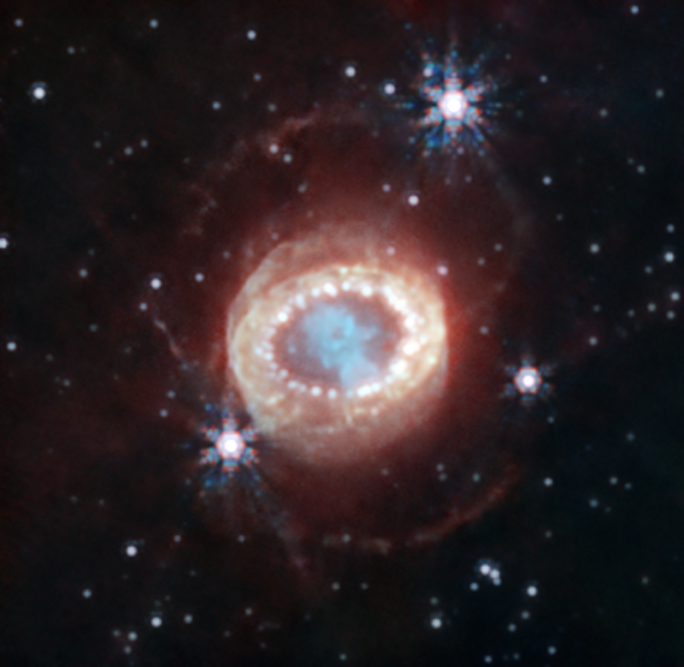 Credit image: NASA, ESA, CSA, M. Matsuura (Cardiff University), R. Arendt (NASA’s Goddard Spaceflight Center & University of Maryland, Baltimore County), C. Fransson